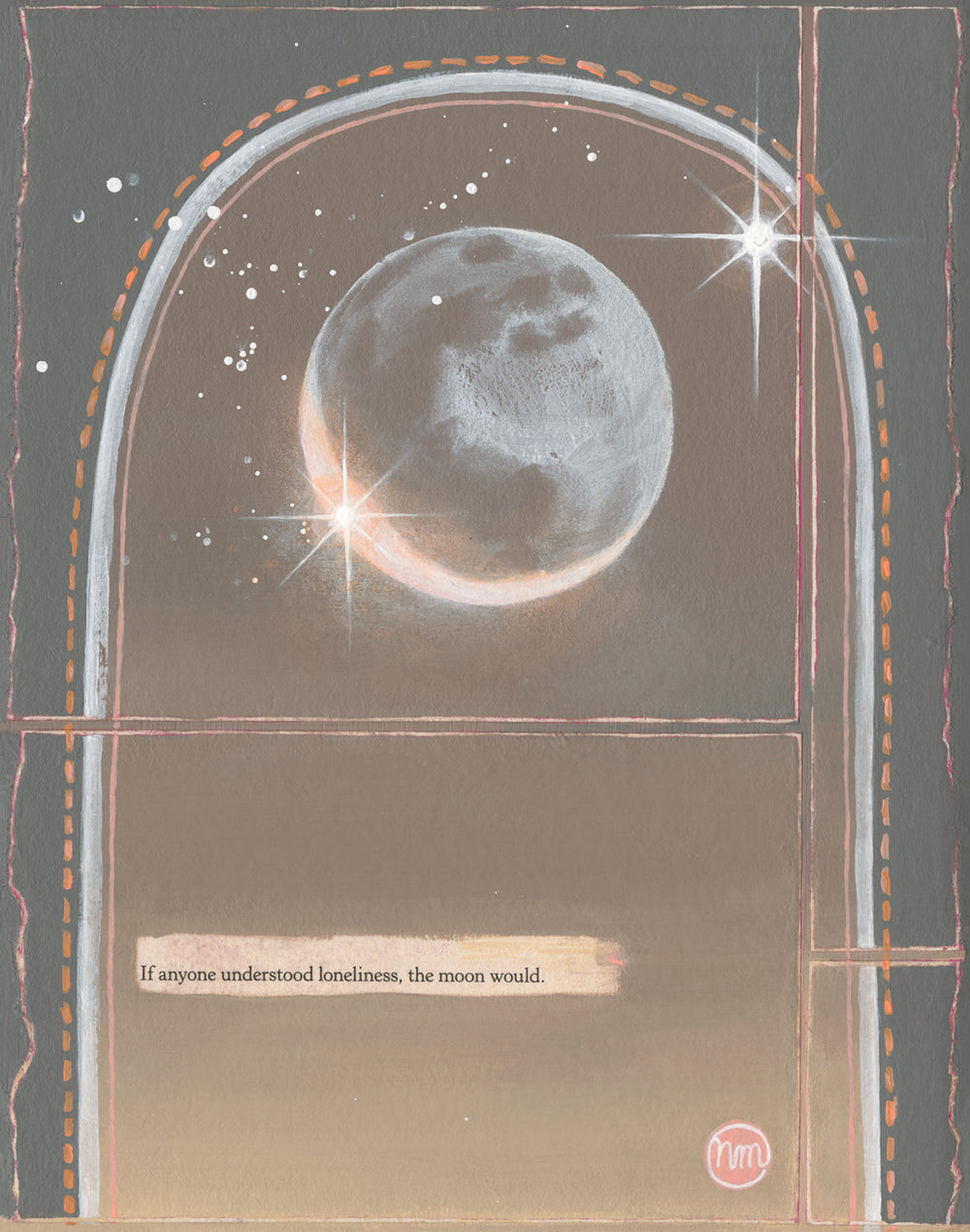 Moon Stars - Print
