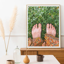 Load image into Gallery viewer, Feet on Grass - Print
